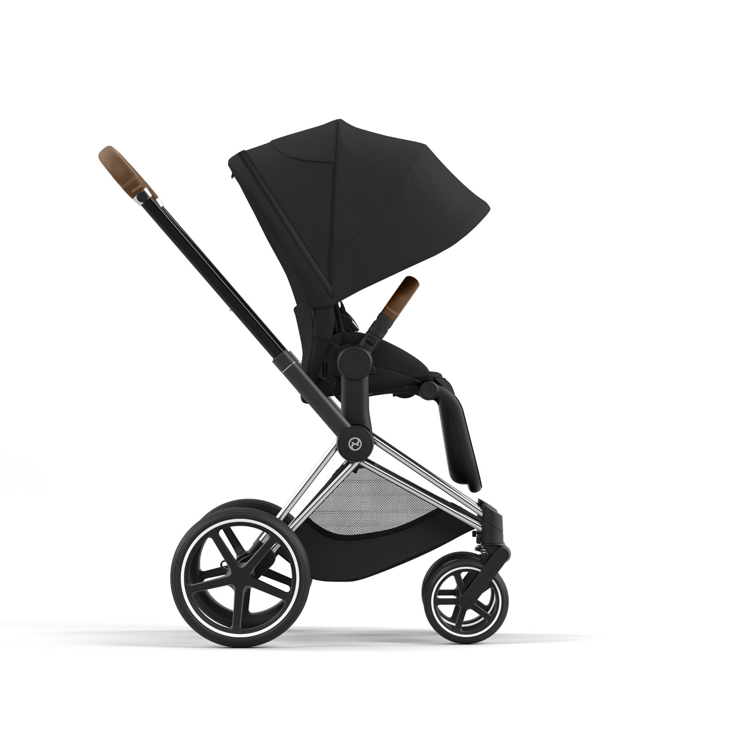 Cybex - Priam Chrome Brown Frame with Seat Pack